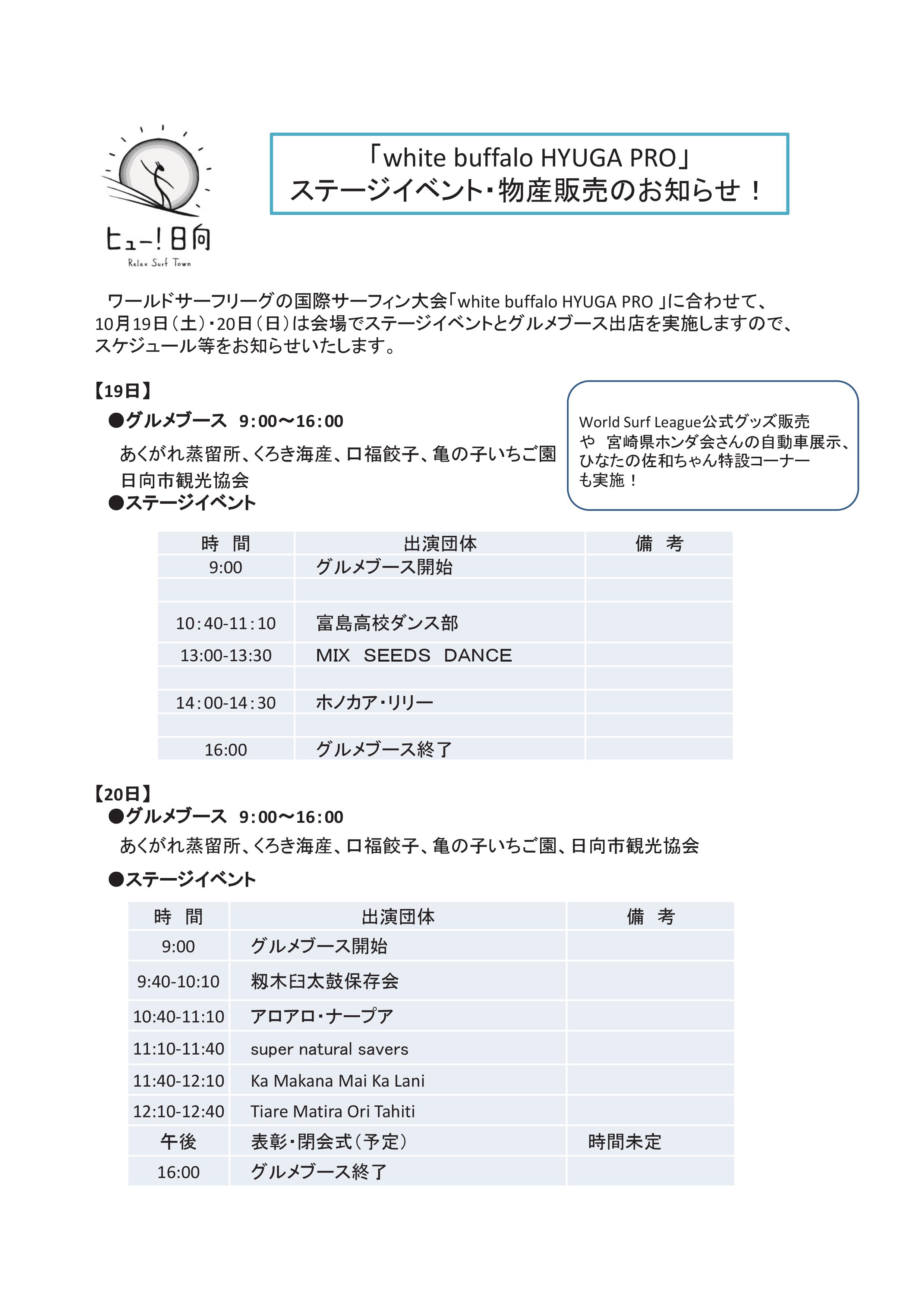 2019日向プロイベントチラシ